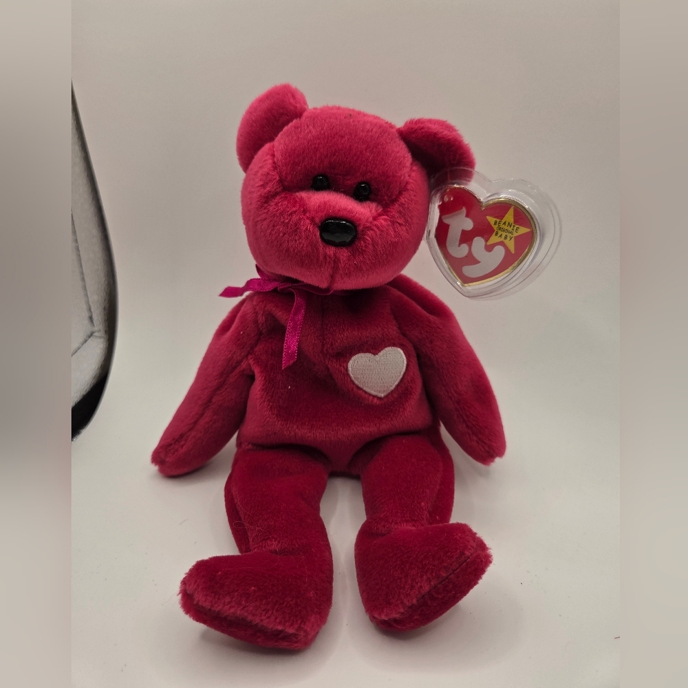 Ty Beanie Baby - VALENTINA the Bear (8.5 Inch)  Plush Stuffed Animal Toy
